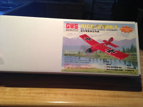 GWS SG Pico Stick-F RC Airplane - ARF Kit Version