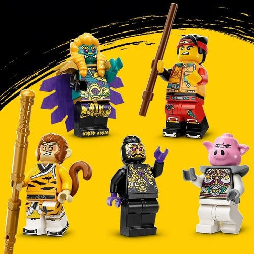 Lego Monkie Kid 80048 The Mighty Azure Lion NISB 789pcs 5 minifigs RETIRED