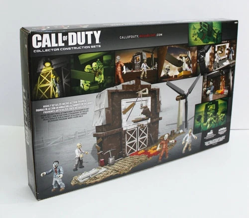 Mega Bloks Call Of Duty Zombies TranZit Farm Building Set 06828 Sealed