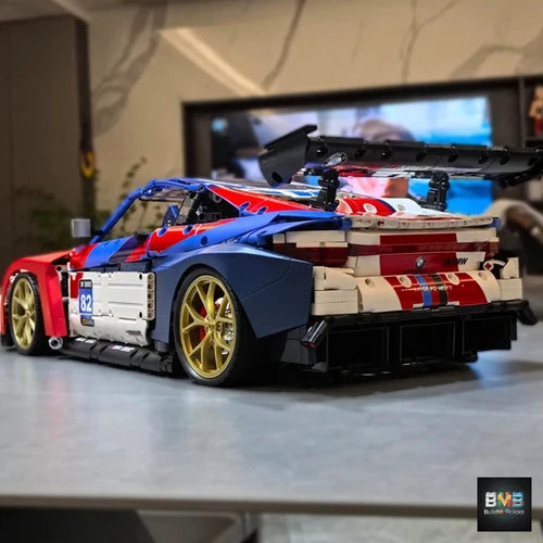 NEW CBOX BMW M4 1:8 Technic JD040 - 4556 Pieces - Building Blocks Set