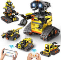 5 in1 Stem Robot Building Kit for Kids Ages 8-13, 688 PCS Remote & App Controlle