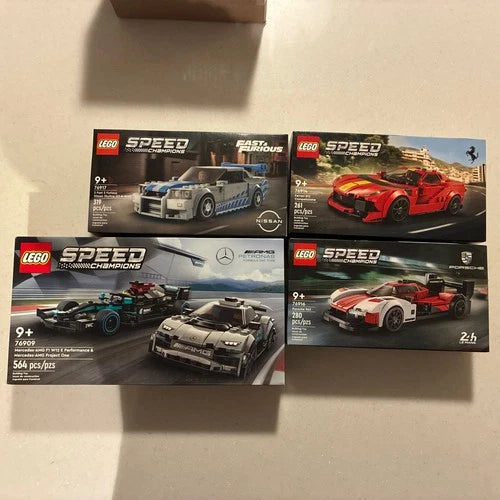 LEGO Speed Champions LOT 4sets sealed 76917+76909+76916+76914