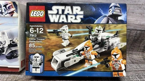 Lego 7913 Clone Trooper Battle Pack & 8084 Snowtrooper Battle Pack Sealed *READ*