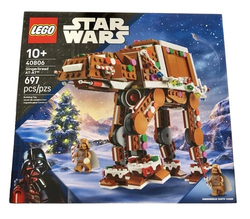 Lego Star Wars Gingerbread AT-AT 40806 Darth Vader NEW Sealed