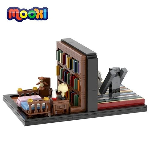 Interstellar MOC Building Blocks Sci-Fi Movie Ranger Scene Model Gift Toy