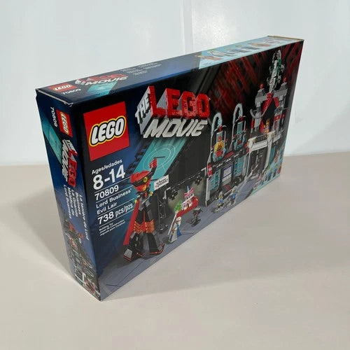 LEGO Movie 70809 Lord Business Evil Lair Set New Sealed Retired