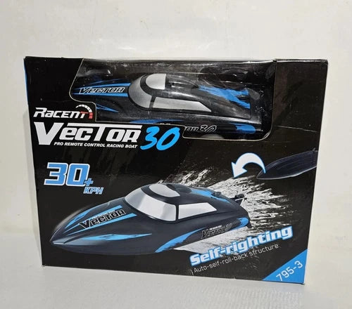 Racent Vector 30 Blue R/C Boat 795-3 ☆ New / Sealed ☆