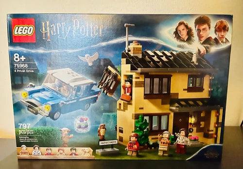 75968 LEGO Harry Potter Chamber of Secrets 4 Privet Drive Retired