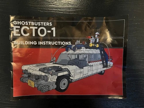Ghostbusters Inspired Vehicle Building Block Model Kit ~2350 Pieces – Unbranded