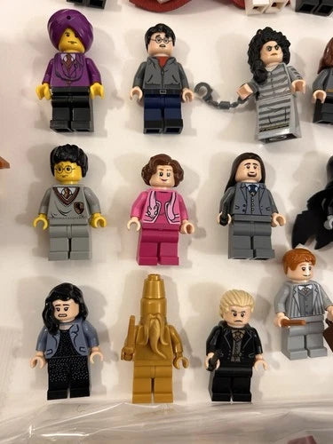 MEOW Harry Potter Minifigure+ Partial Builds, Accessories HUGE LOT