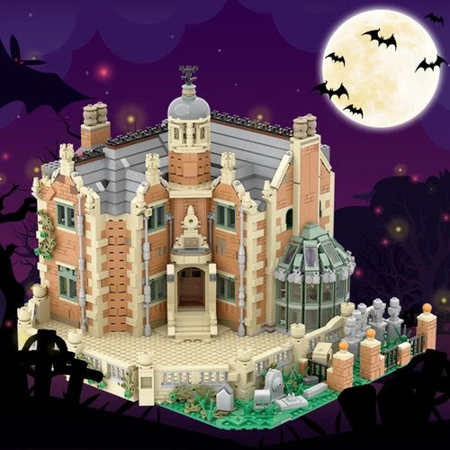 Modubrix The Haunted Manor Model 3944 Pieces Building Kit Set for Collection