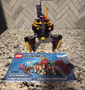 Lego Ninjago Rebooted 70728 Overlord Golden Master Minfigure With Throne Rare