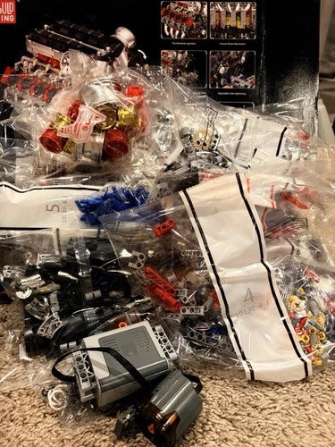 MEOW Technic Mking Engine 10130 Complete Set 2718pcs Battery Powered 14+