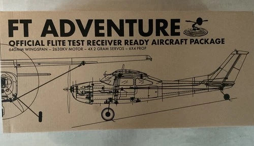 FT Adventure PNP RC Plane New In Box Discontinued 640mm Wingspan