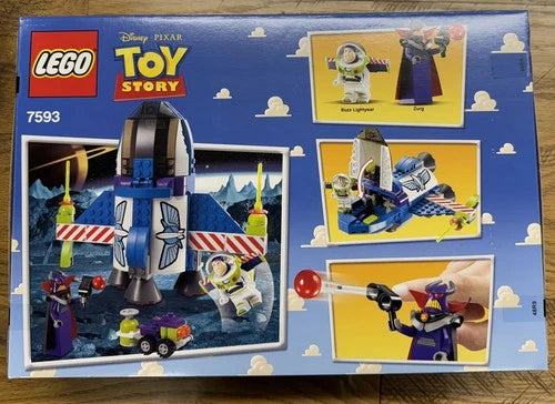 LEGO 7593 Toy Story Buzz’s Star Command Spaceship 257 Pieces NEW Sealed Retired