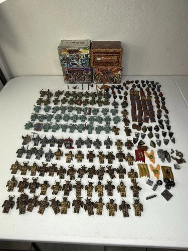 Mega Bloks Krystal Wars Knights Orcs Mini Figures Weapon Accessories Huge Lot