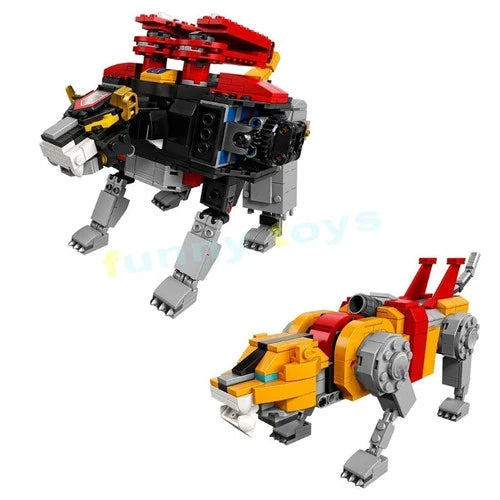 21311 Ideas: Voltron Transformers Building Blocks Toy Bricks Set 2,321pcs New