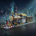 Western Articulated Steam Train Display Model – 1970-Piece Building Set for Ages