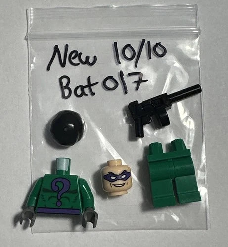 LEGO ®-Minifigure The Riddler Set 7787 + 7785 Bat017 Only 10/10 Condition! New