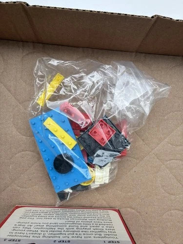 RARE!! Playskool American Bricks 843 Helicopter Vintage Blocks Set New In Box