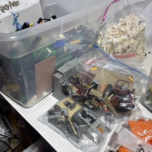 LEGO Building Bricks 30 Pound Bulk Lot Mixed Colors Specialty Pieces Components