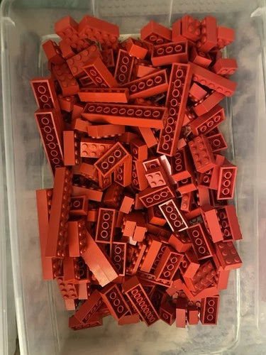 HUGE Vintage LEGO Bulk Lot 15 lbs+ 1970s 1980s Classic Town Castle w/ Manuals