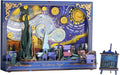 3D Wooden Puzzles for Adults Van Gogh Starry Night DIY Model Building Kits