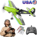 RC Plane Advanced Dual Battery 6-Axis Gyro LED Light Stunt Kids Adults New