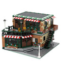 MOC: Modular Building: Cafe & Pub with Interior Building Toys 2258 Pieces