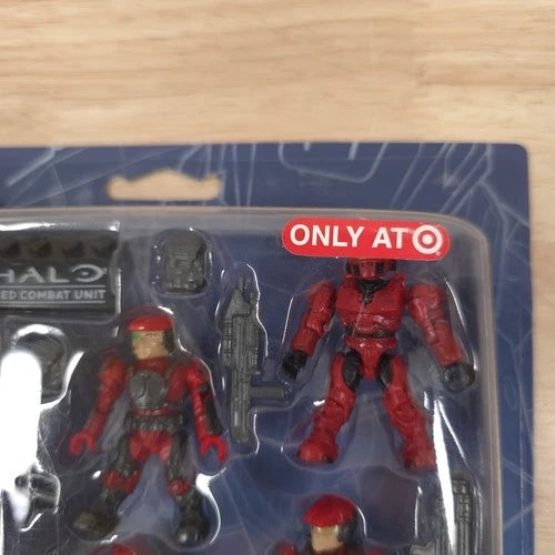 Mega Bloks Halo UNSC Red Team Combat Unit 96961 Target Exclusive NIB w/ Sticker