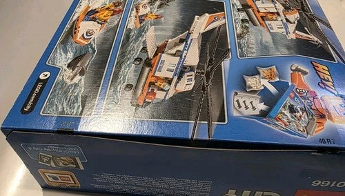 LEGO City Coast Guard Heavy-Duty Rescue Helicopter 60166 Sealed Retired