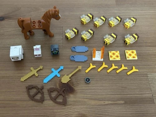 LEGO Classic Bulk Lot Loose Bricks & Parts w/ Minifigure Parts & Accessories