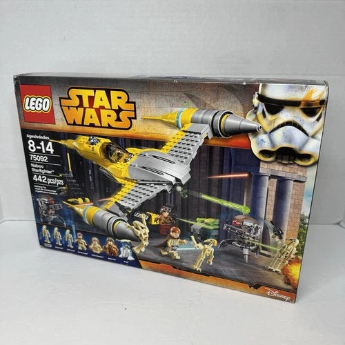 LEGO Star Wars: Naboo Starfighter (75092) - Brand New In Factory Sealed Box