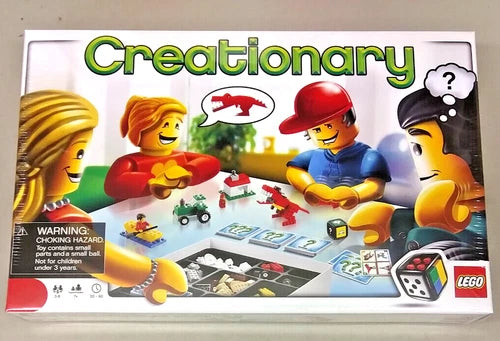 LEGO Games 3844 Creationary NEW! Pictionary Minifigure Family Fun Board