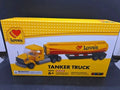 MINIZFIGS INTERLOCKING BLOCK LOVES TRAVEL STOP TANKER TRUCK RARE NEW IN BOX