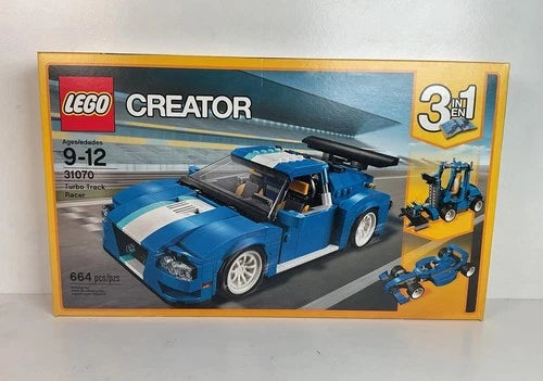 LEGO Creator Turbo Track Racer (31070) \| 3 in 1 Building Play Set \| Retired