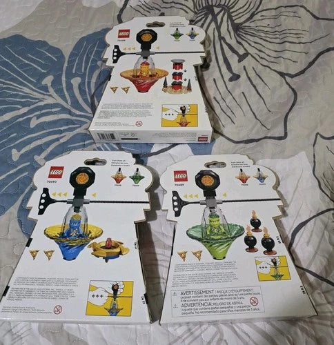 Lego Ninjago Spinjitzu Lot 70688 70689 70690 Brand New Sealed
