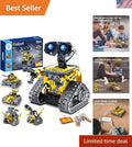 Rechargeable Robot Building Kit - 488-Piece STEM Toy for Creative Kids 8-13