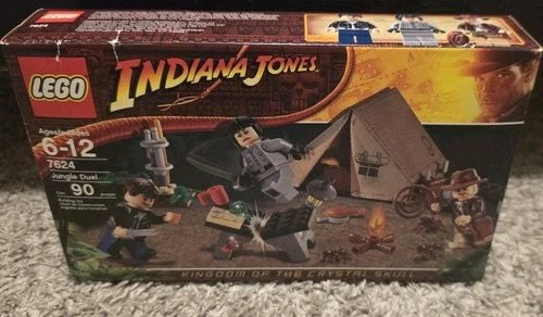Lego 7624 -New- Indiana Jones Jungle Duel. Retired