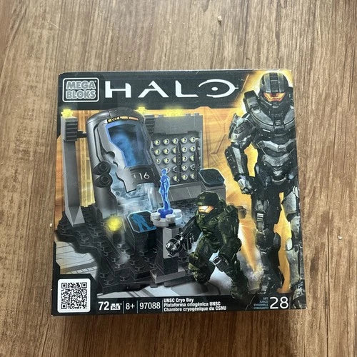 Halo Mega Bloks 97088 UNSC Cryo Bay Set Sealed New In Box NIB