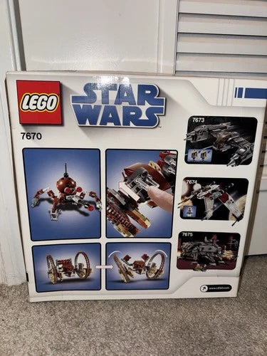 LEGO Star Wars: Hailfire Droid & Spider Droid (7670)