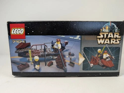 MEOW Star Wars 7104 Desert Skiff 2000 NEW SEALED Luke Han Vintage Retired