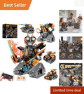 STEM Robot Building Kit for Kids 6-14, 5-in-1 Remote Control Tank Set