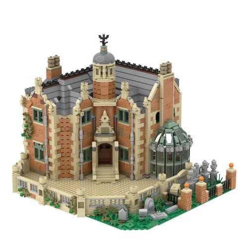 Modubrix The Haunted Manor Model 3944 Pieces Building Kit Set for Collection