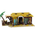 BlockNova Beach Bar & Surf Shop 932pcs Building Bricks Construction Toy