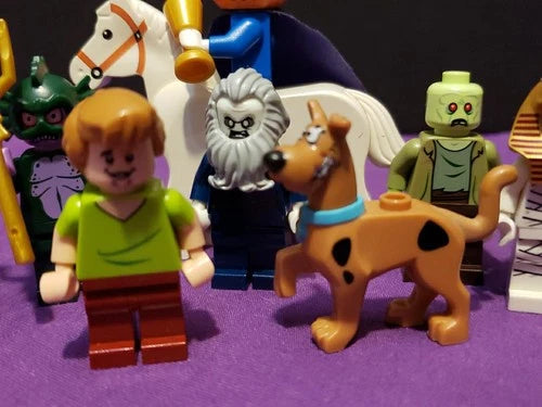 LEGO Scooby Doo Minifigure Lot Monsters Villains RARE Black Knight Bob Oakley