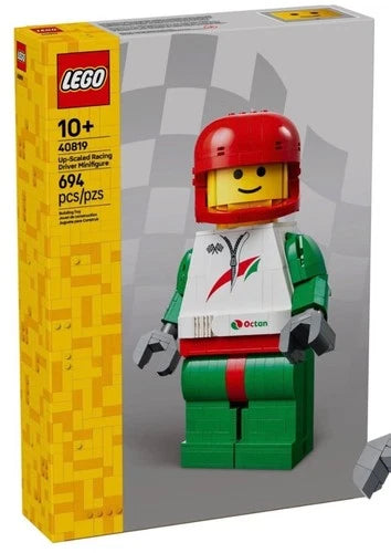 MEOW 40819 Up-Scaled Racing Driver Minifigure 694 pcs Set Ages 10+ NIB