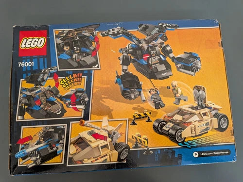 MEOW 76001 DC Comics Super Heroes: The Bat Vs. Bane: Tumbler Chase NIB sealed