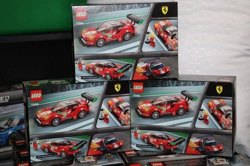 Lego 75886 Ferrari 488 GT3 Scuderia Corsa Sealed 3 set lot