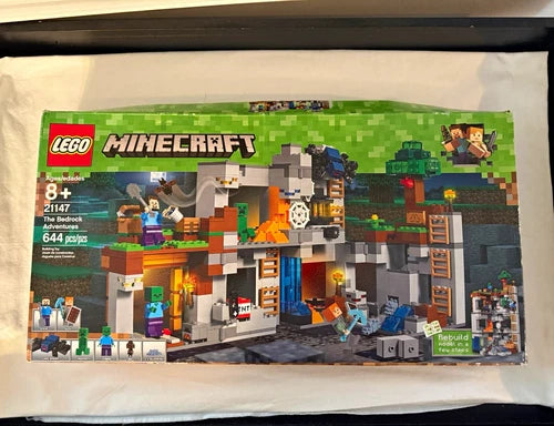 LEGO Minecraft 21147 The Bedrock Adventures – Retired – Sealed Bags 2-5